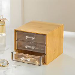 Acrylic And Wooden Organizer